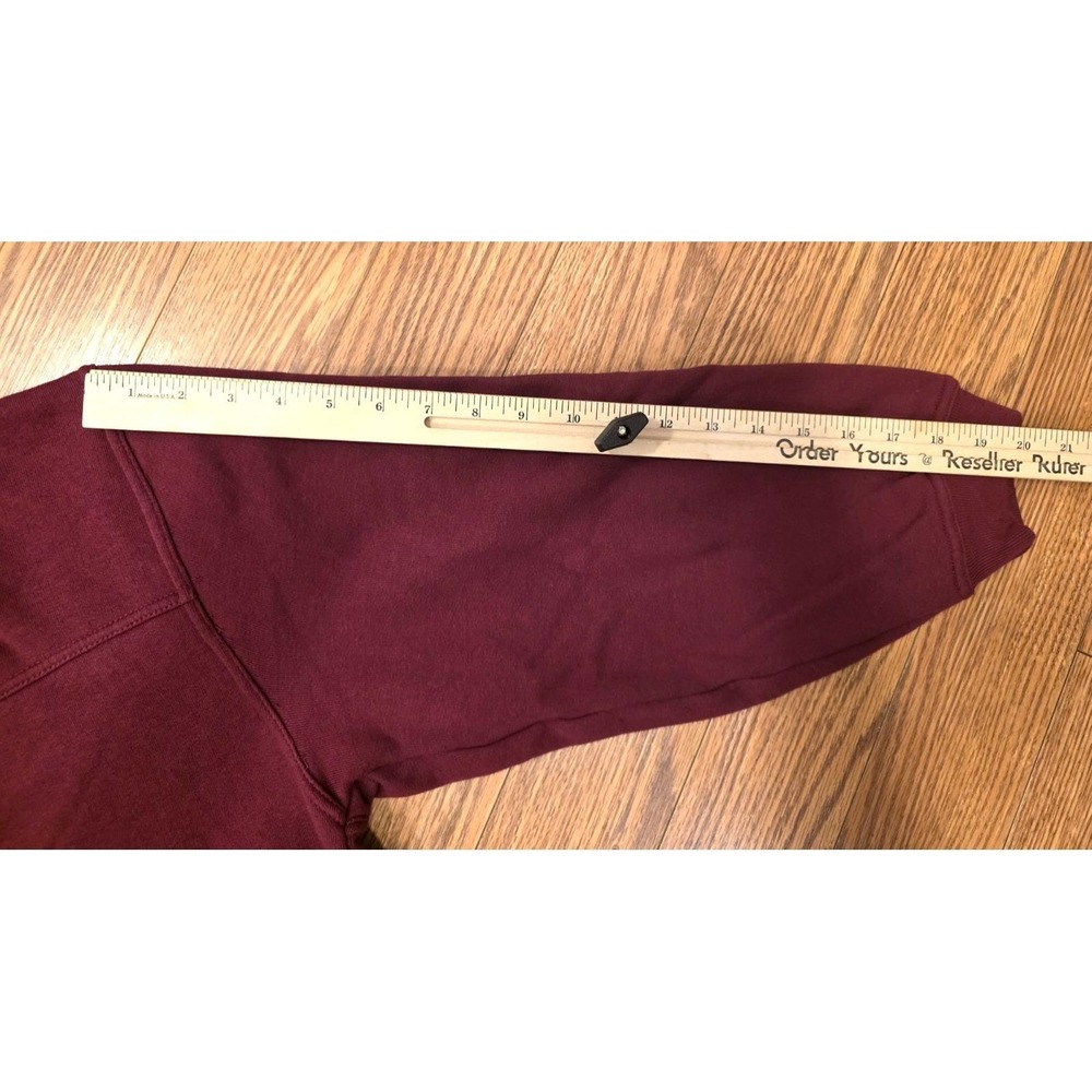 Chinawear by Morsly Cardigan Sweater Womens Size Lg Burgundy Pockets Vintage EUC - Picture 6 of 10